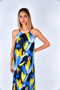 Shoulder Straps Maxi Dress