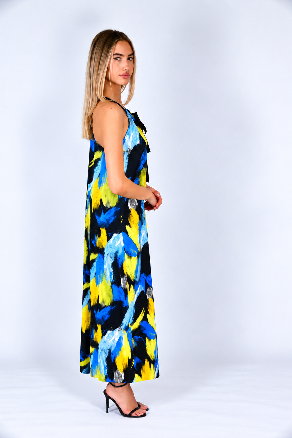Shoulder Straps Maxi Dress