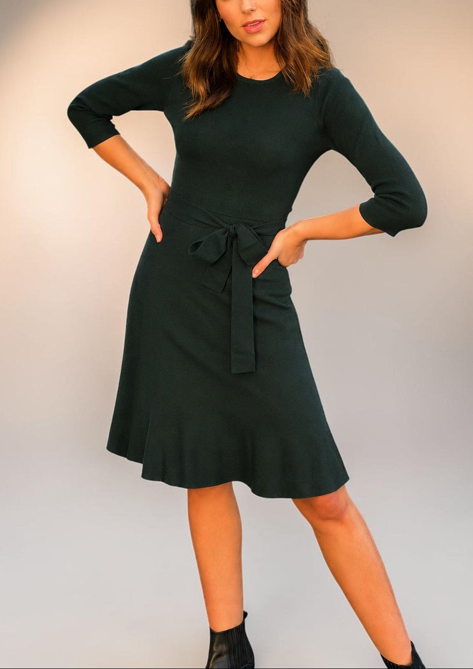 Knit Midi Dress