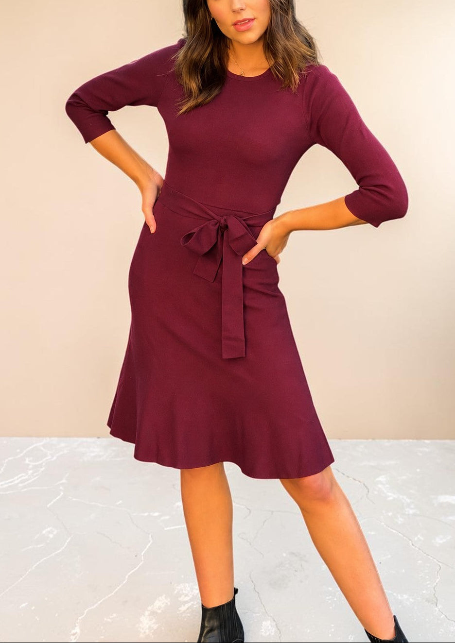 Knit Midi Dress